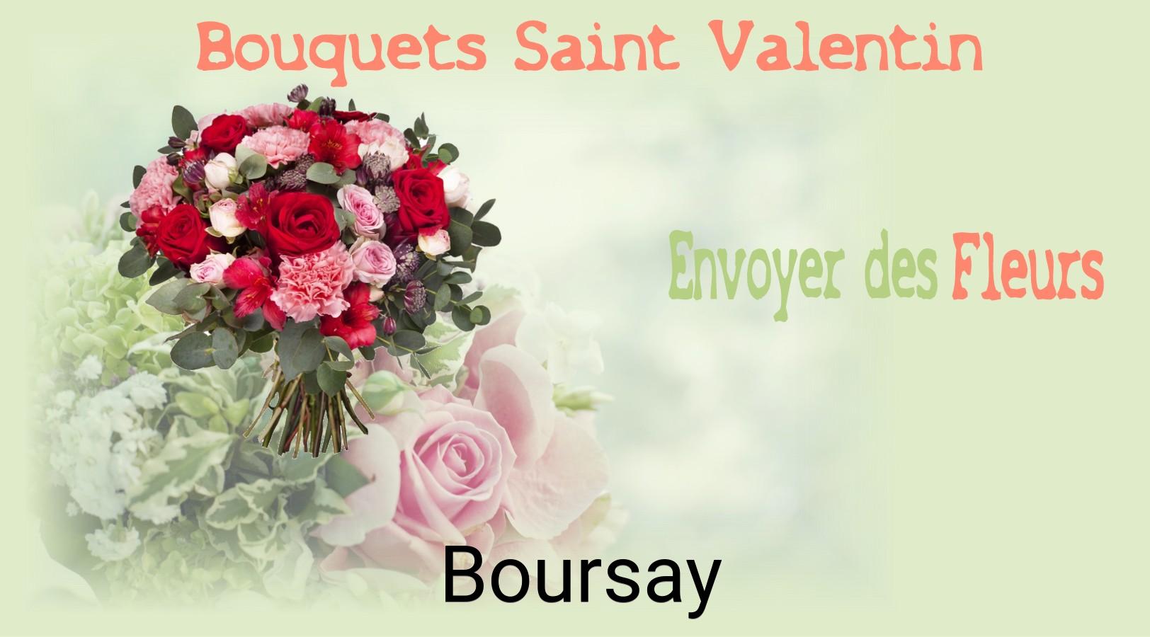 Roses de Saint-Valentin livrées à Boursay